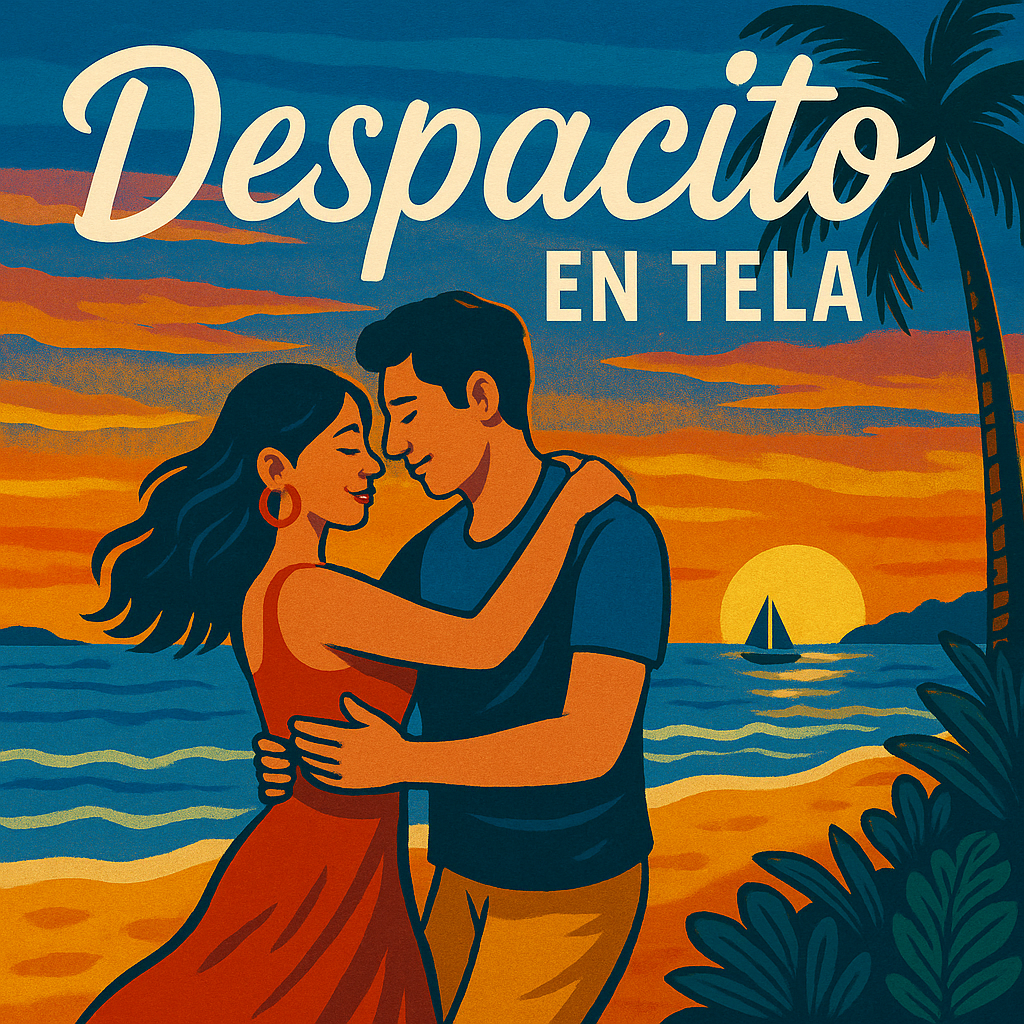 Portada de Despacito en Tela